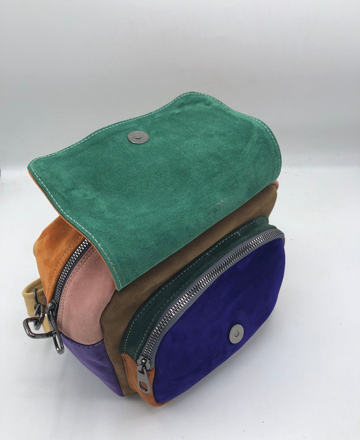 Geanta Alice piele naturala Suede