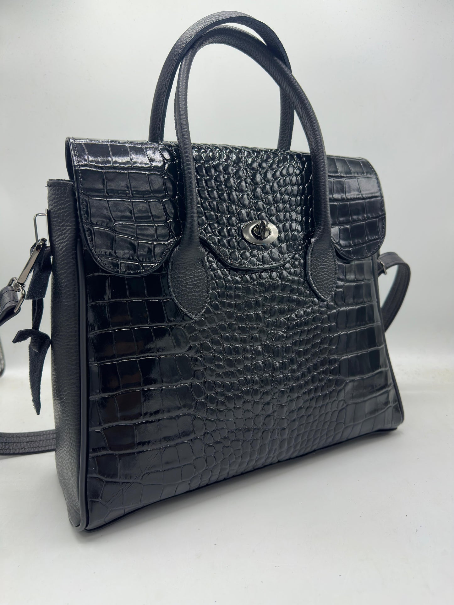 Geantă Tip Birkin Piele Naturală