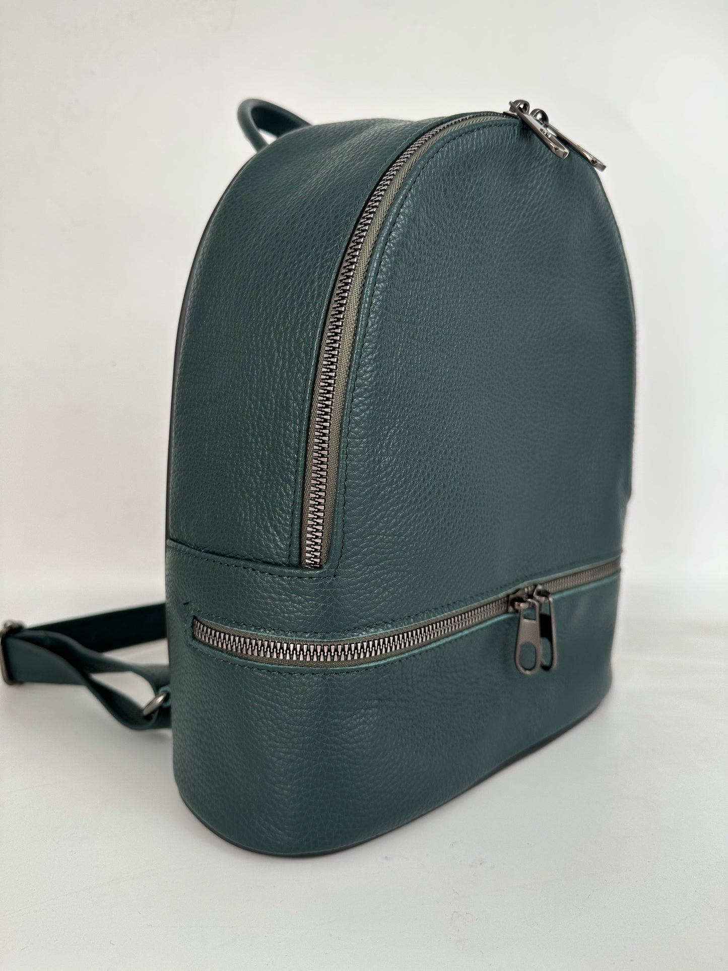 Rucsac Reea piele naturala premium verde 🥇