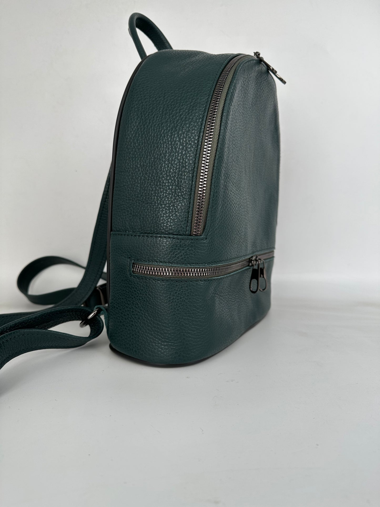 Rucsac Reea piele naturala premium verde 🥇