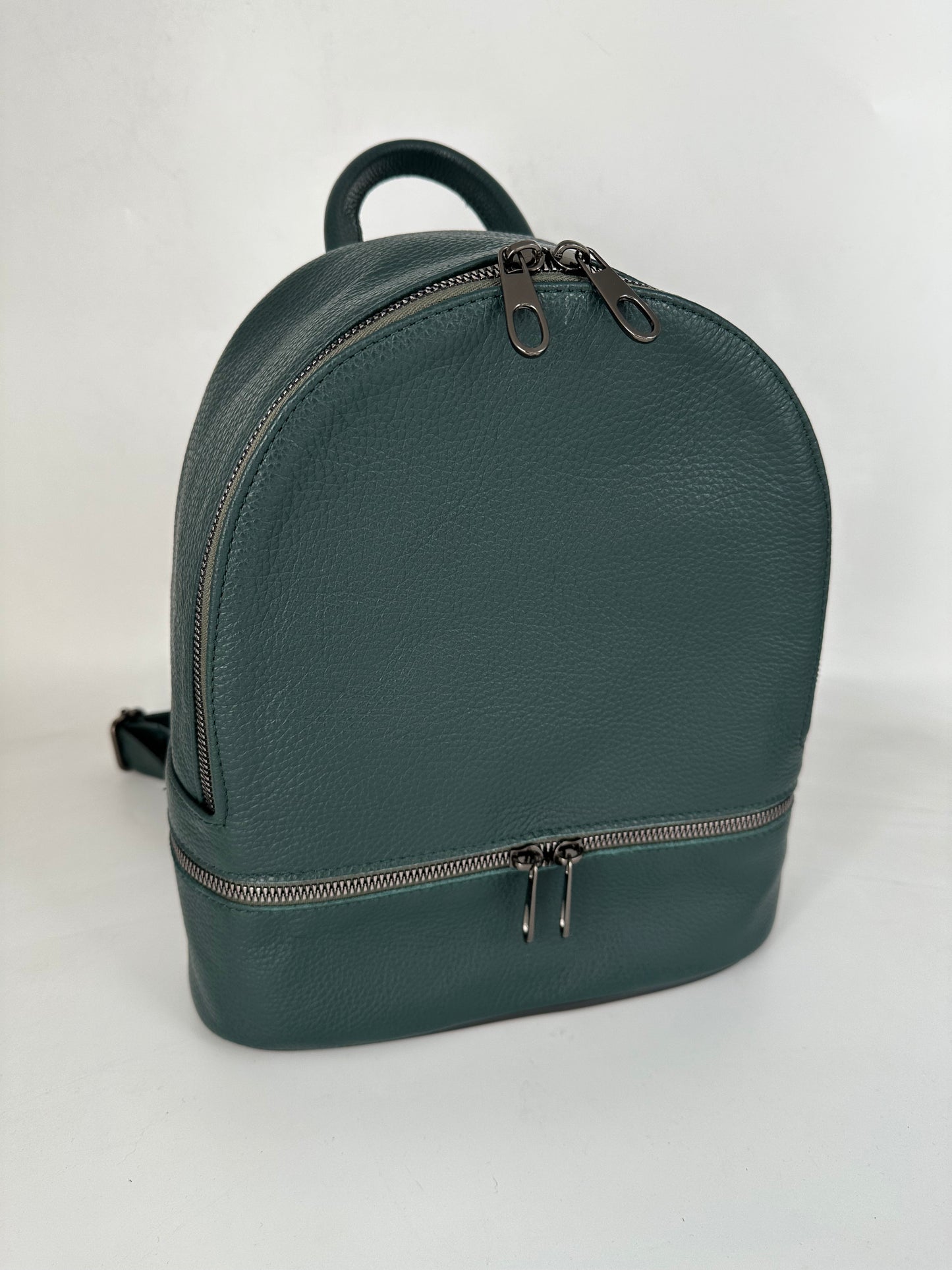 Rucsac Reea piele naturala premium verde 🥇