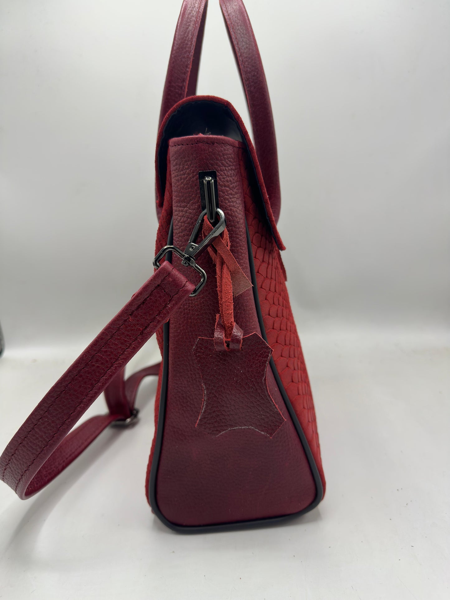 Geanta Tip Birkin Piele Naturala