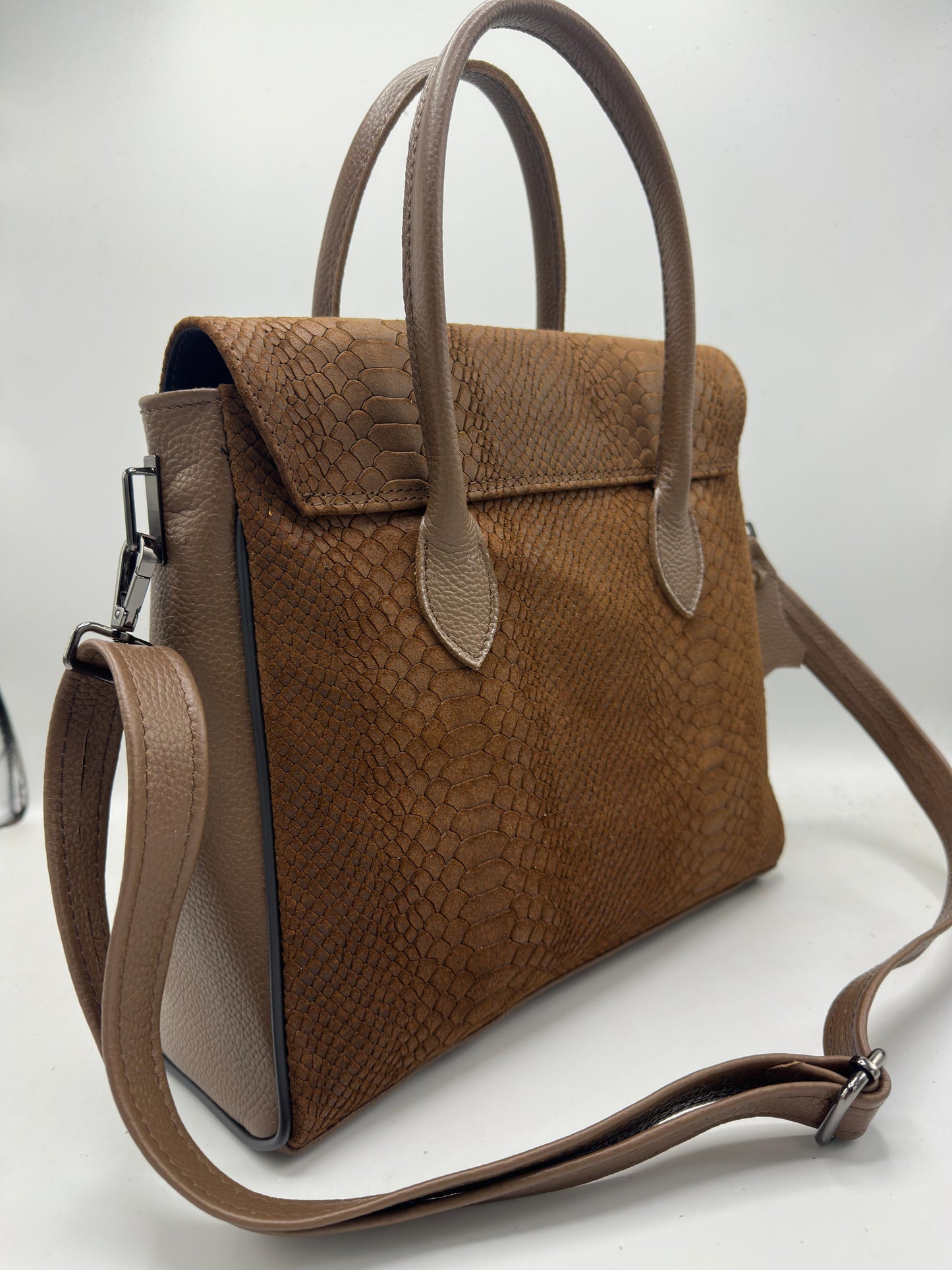 Geanta tip Birkin Piele Naturala