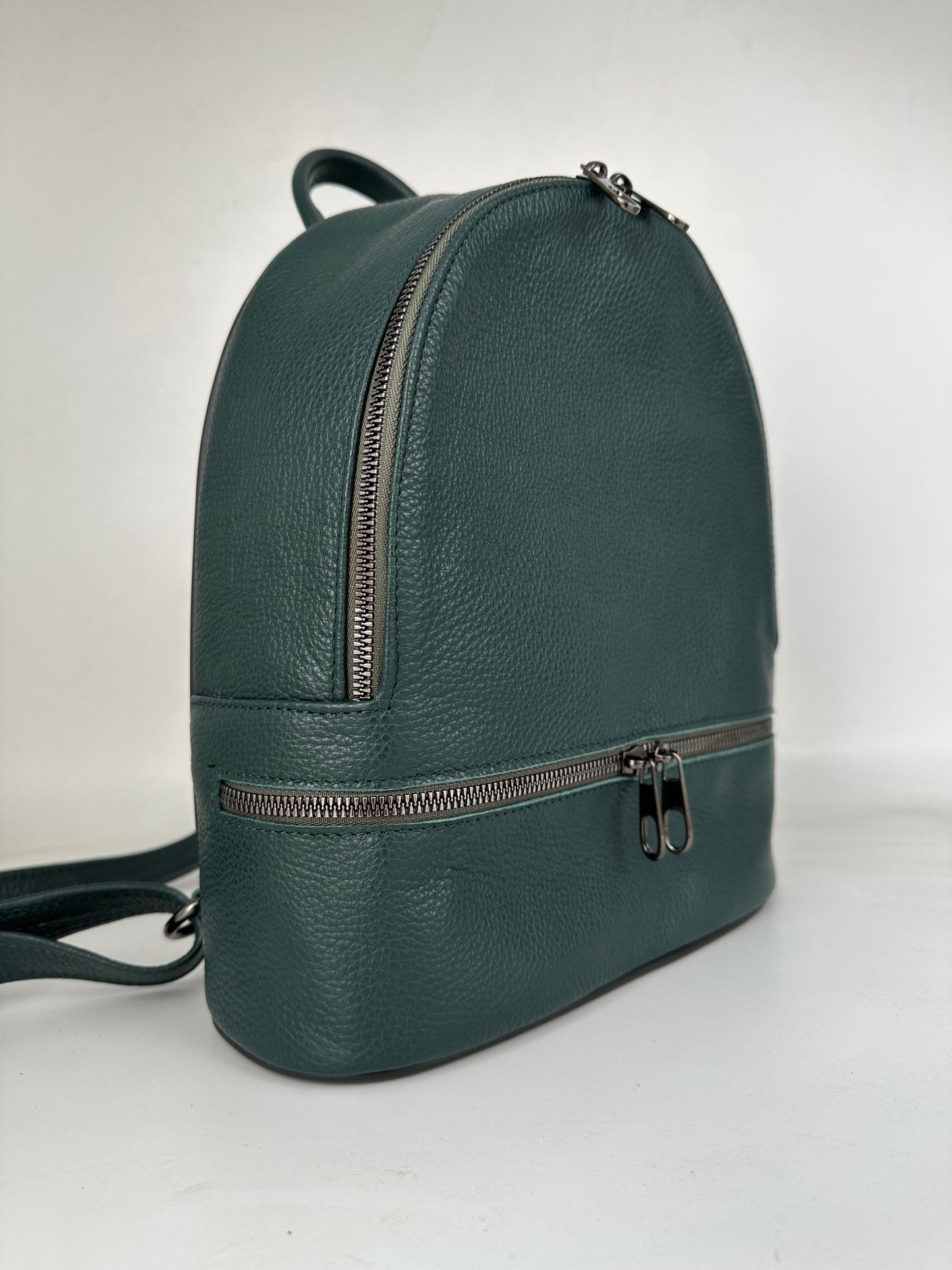 Rucsac Reea piele naturala premium verde 🥇