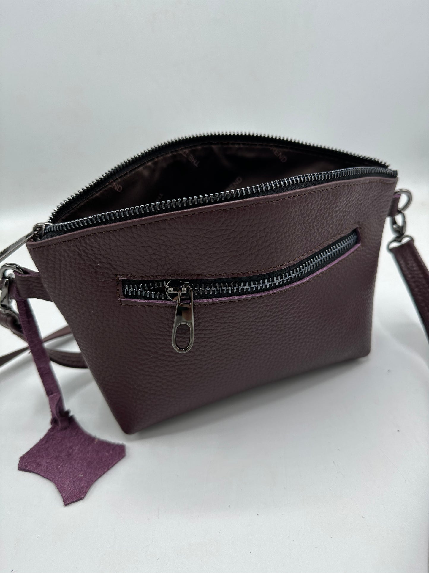 Gentuta Celine piele naturala premium Bordeaux