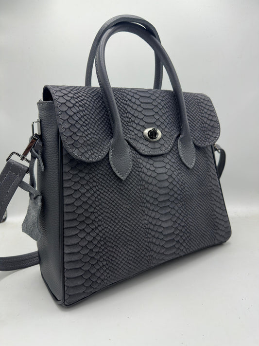Geanta Tip Birkin Piele Naturala