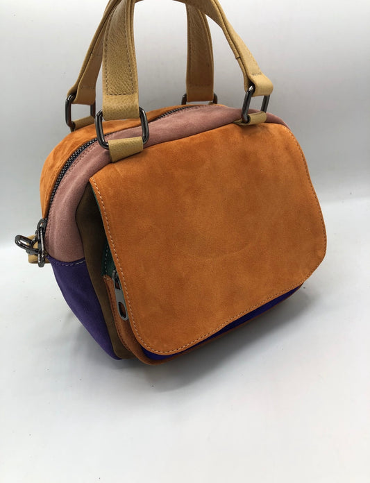 Geanta Alice piele naturala Suede