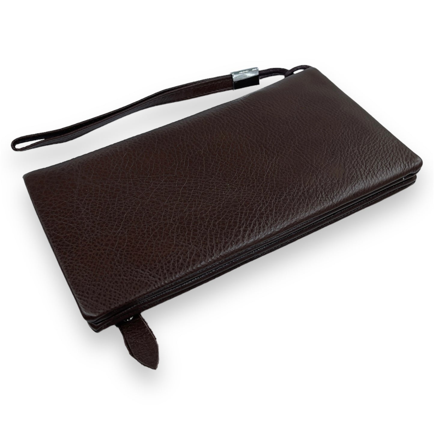 Portofel Unisex din piele naturala premium Maro