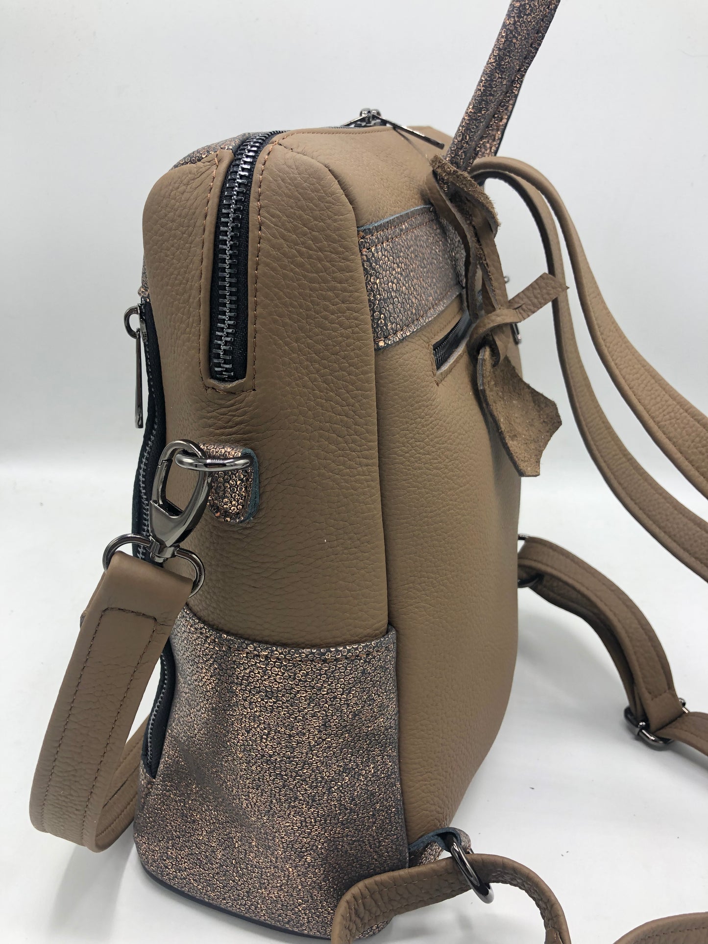 Geanta Rucsac Dama Carlie piele naturala premium