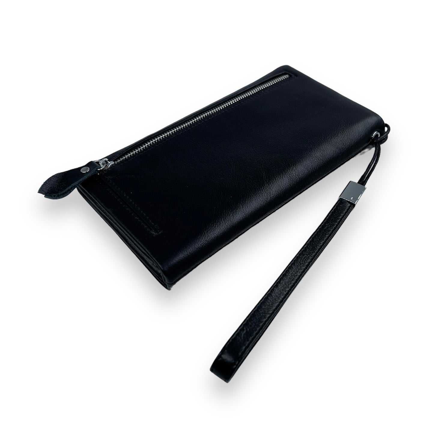 Portofel Unisex din piele naturala premium Negru