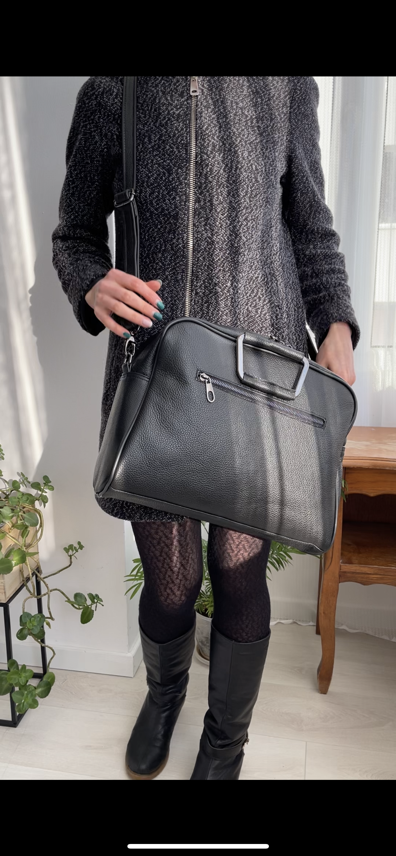 Geanta Sofia piele naturala premium Work Bag