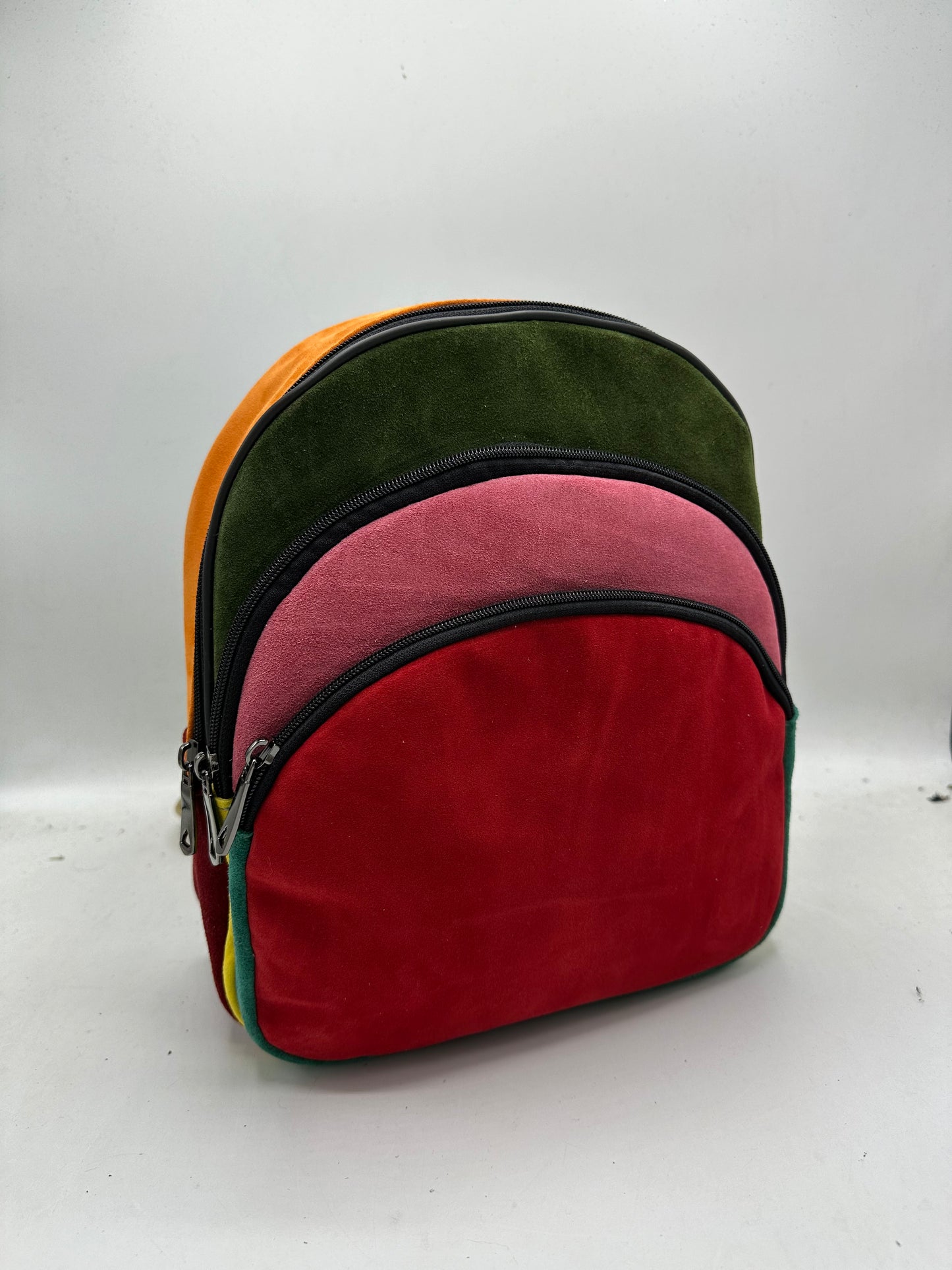 Rucsac Fabi piele naturala multicolor ediție specială