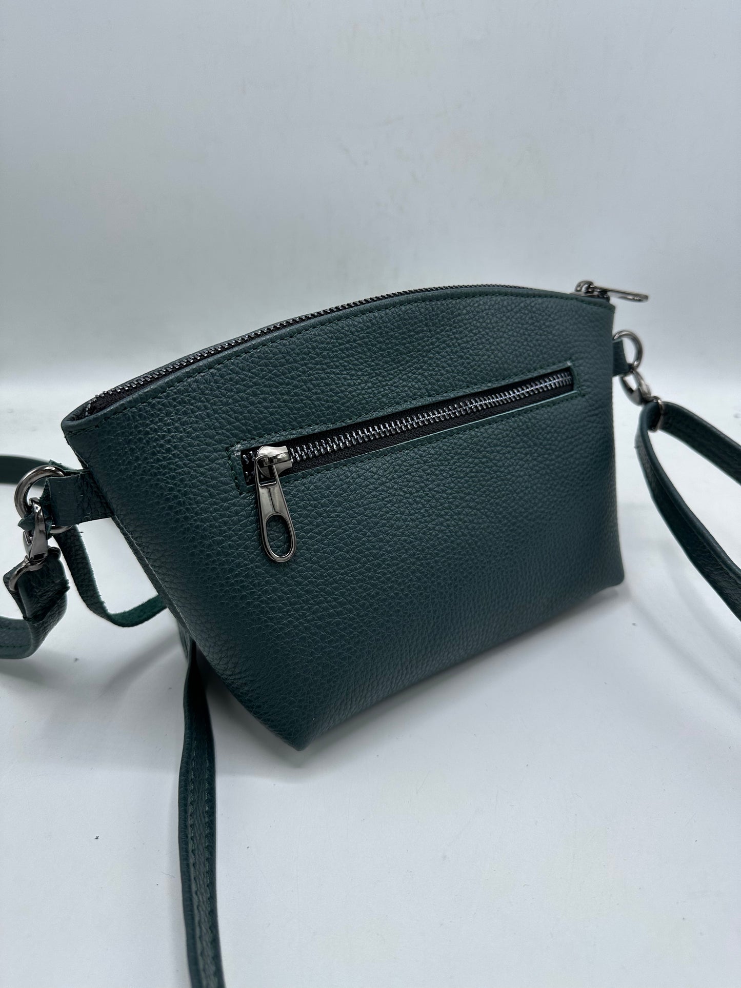 Gentuta Celine piele naturala premium Verde