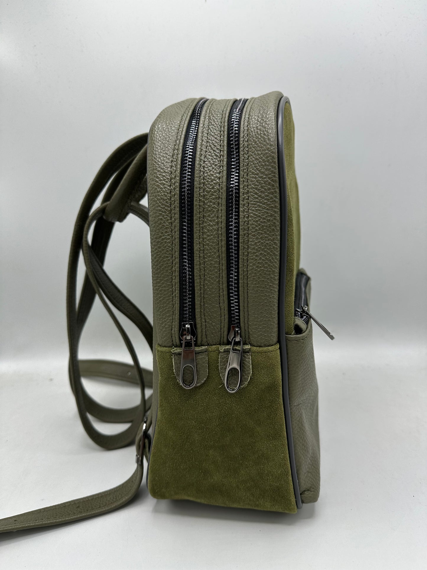 Rucsac Jacqueline piele naturala premium Khaki