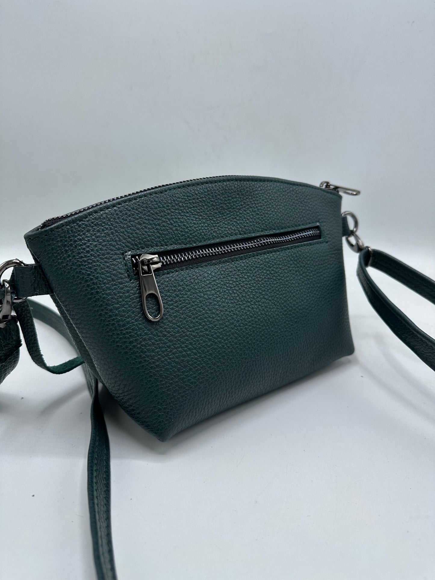 Gentuta Celine piele naturala premium Verde