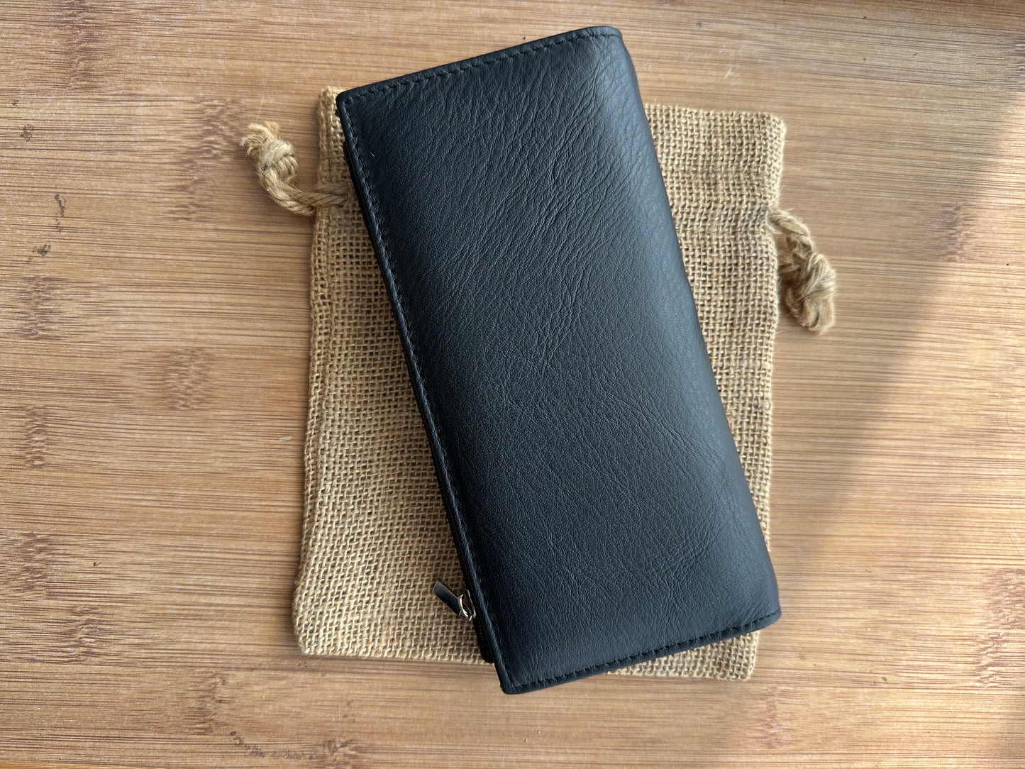 Portofel Pablo din piele naturala barbatesc Înalt