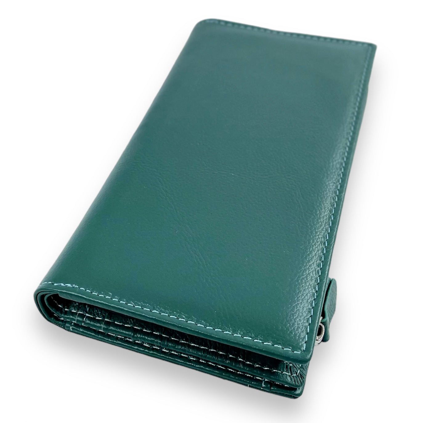 Portofel Anais piele naturala premium Verde Menta