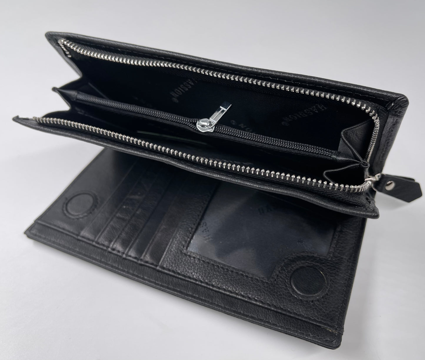 Portofel Anais piele naturala premium Negru