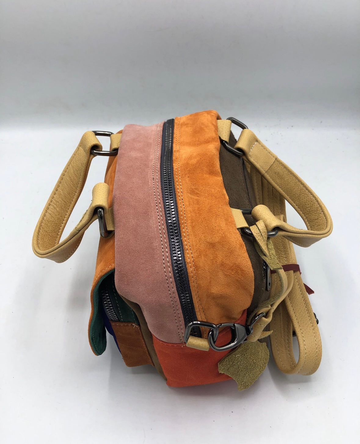 Geanta Alice piele naturala Suede