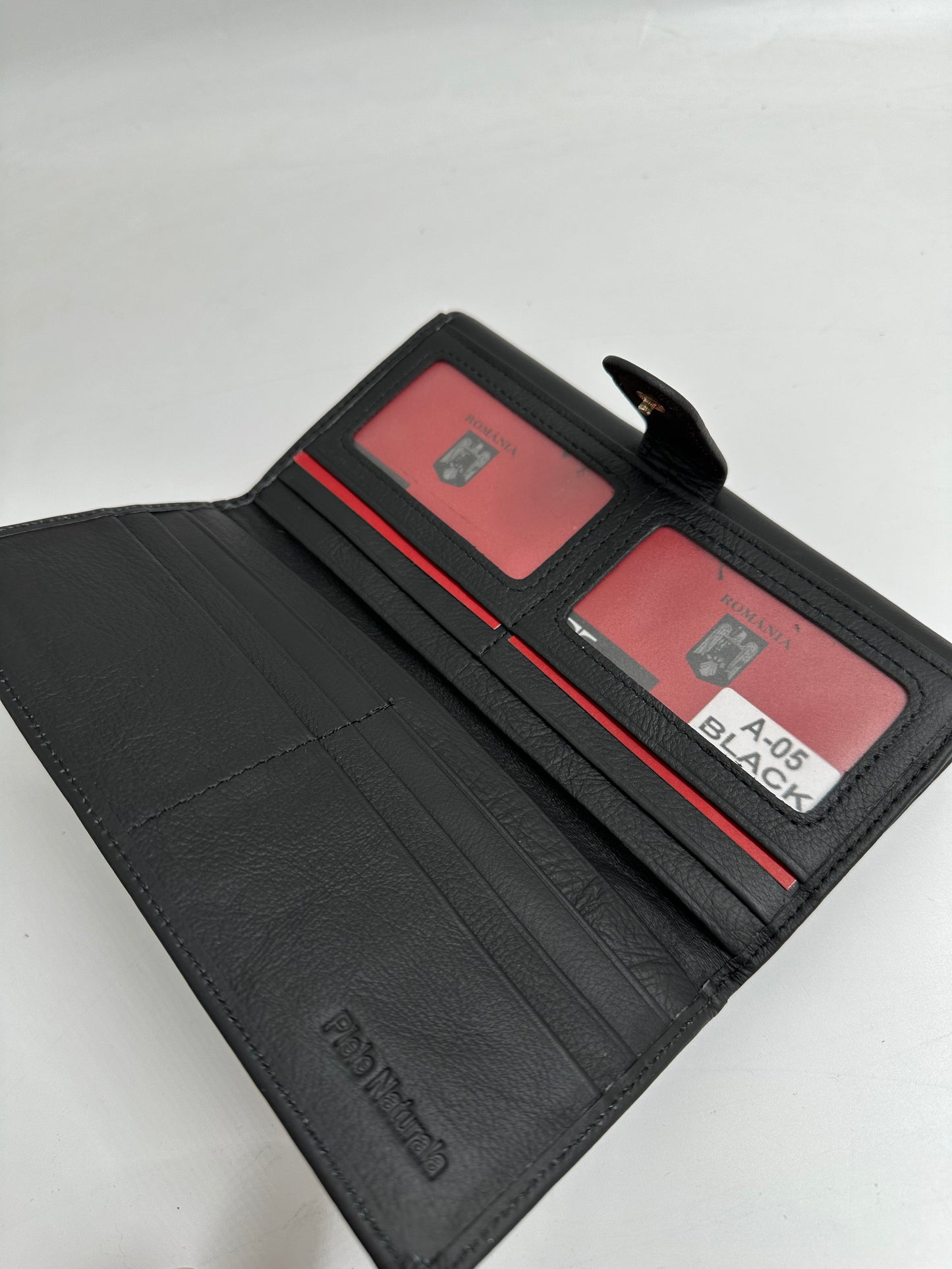 Portofel Cori piele naturala premium Negru