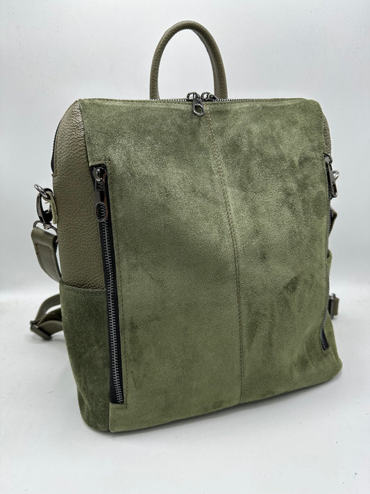 Geanta rucsac Carlie piele naturala premium