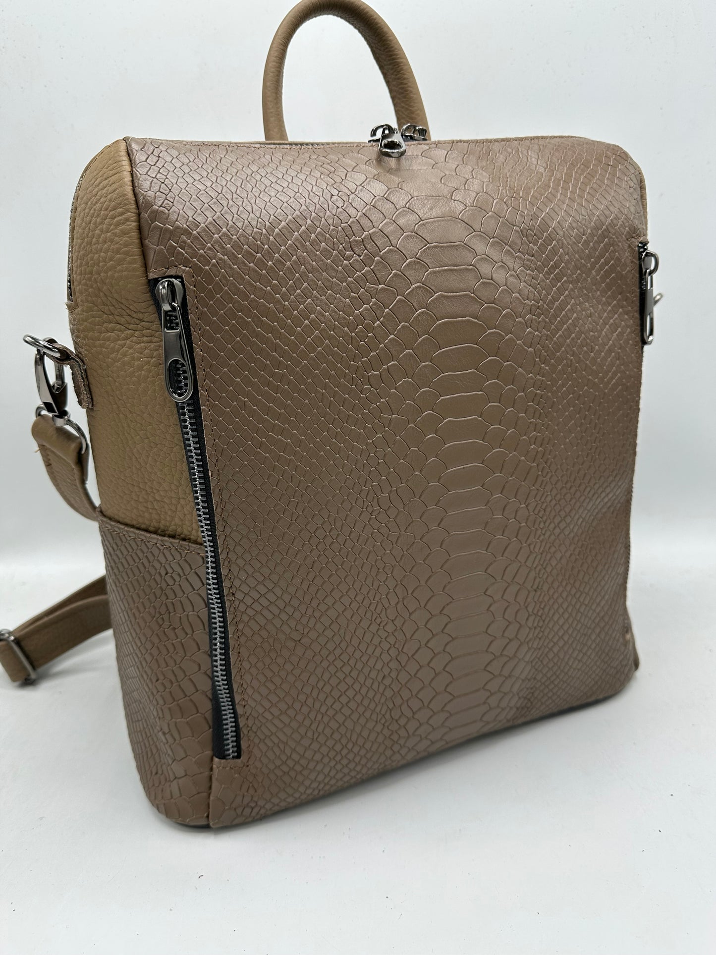 Geanta Rucsac Carlie piele naturala premium