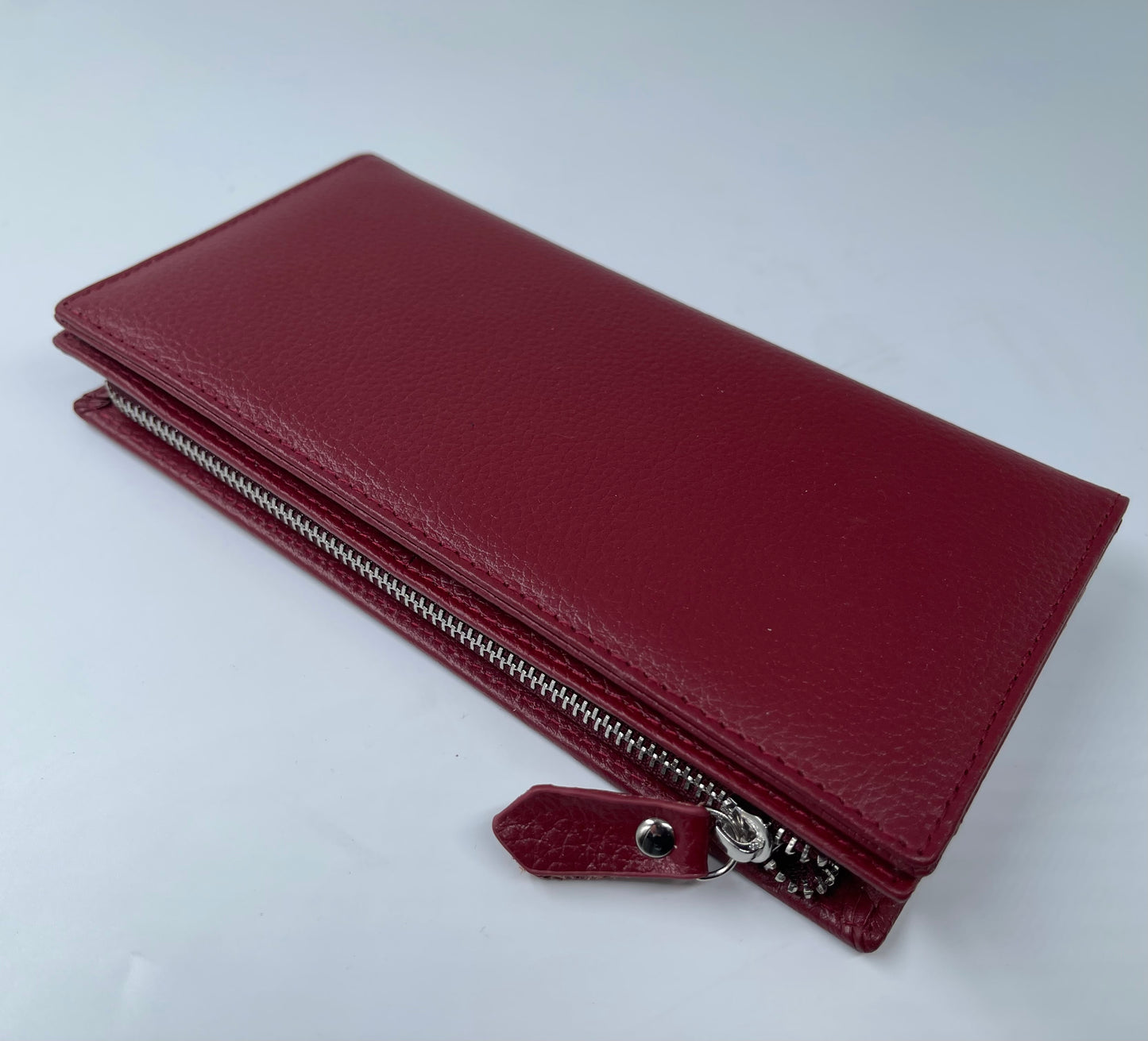 Portofel Anais piele naturala premium Grena