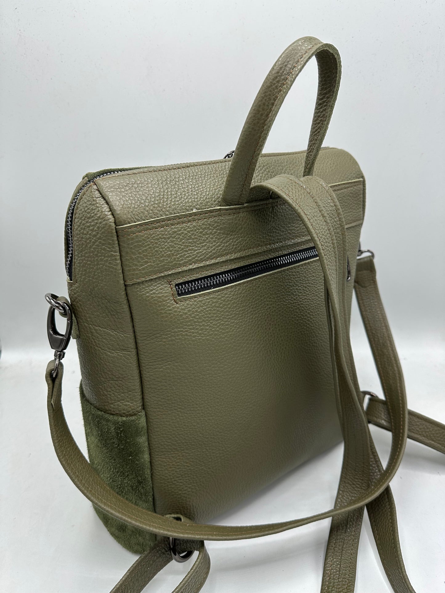 Geanta rucsac Carlie piele naturala premium