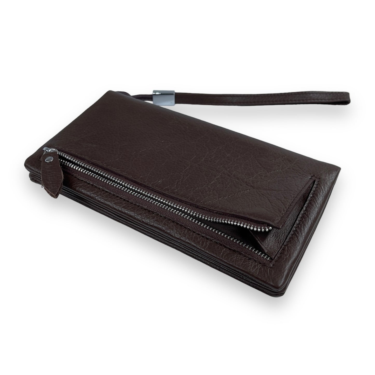Portofel Unisex din piele naturala premium Maro