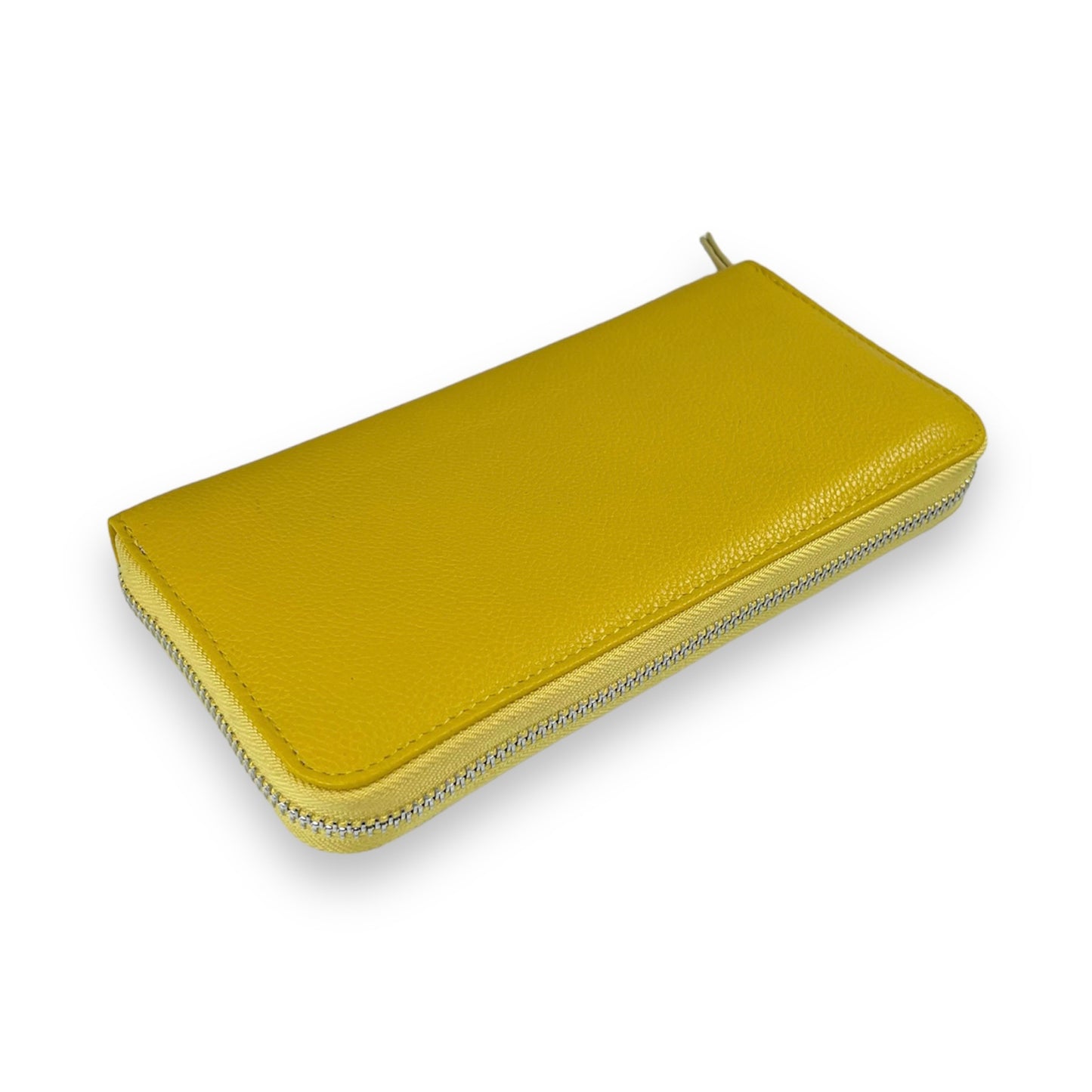 Portofel Arianna piele naturala premium Galben Mustar