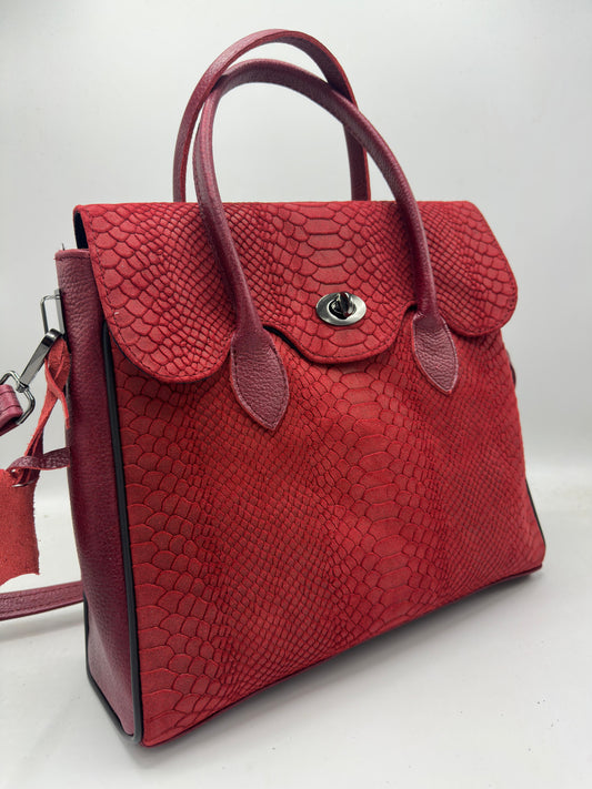 Geanta Tip Birkin Piele Naturala
