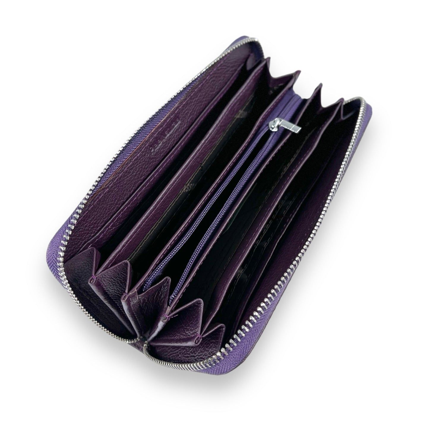 Portofel Arianna piele naturala premium Violet