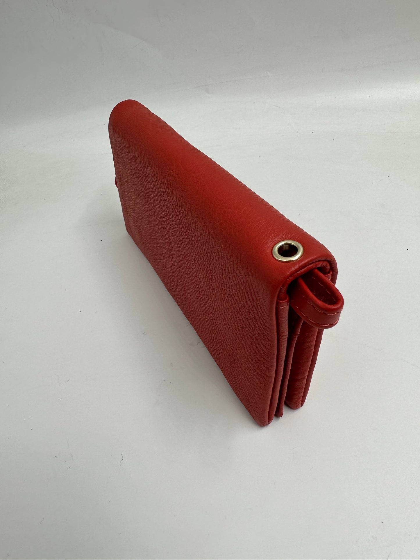 Portofel Alexia din piele naturala premium Orange