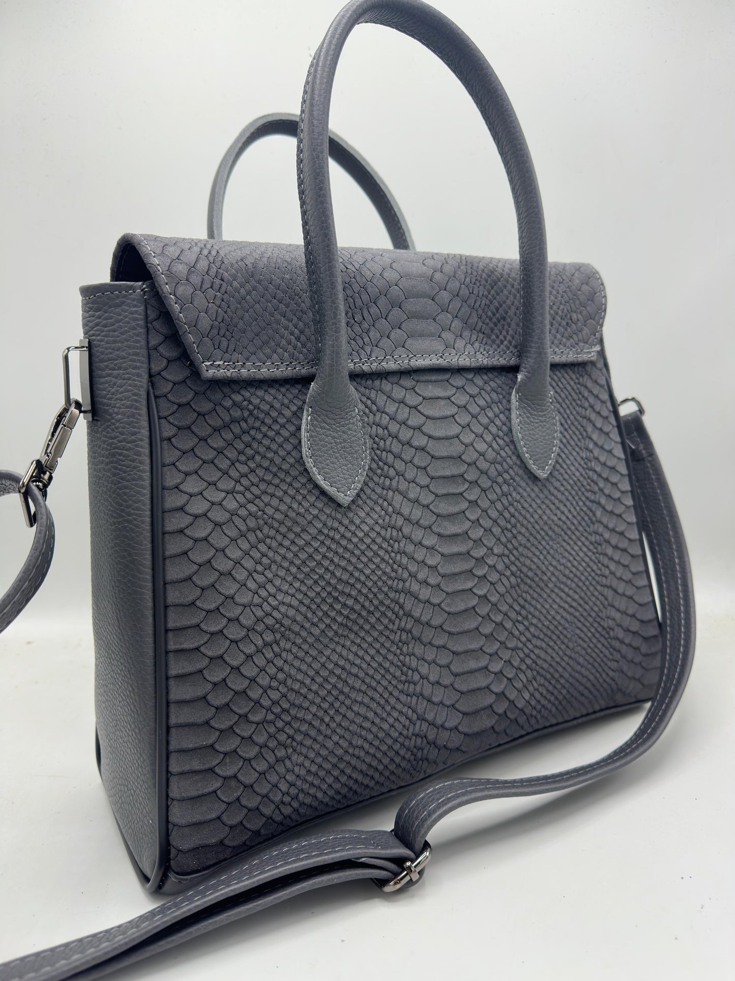 Geanta Tip Birkin Piele Naturala