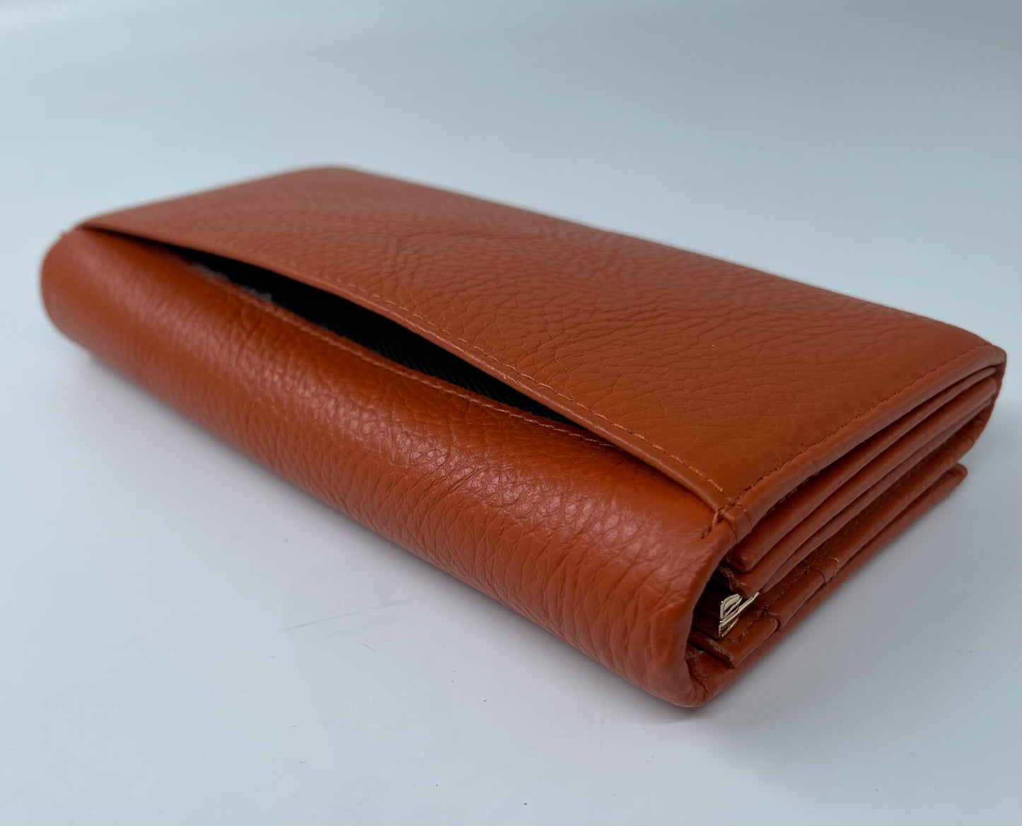 Portofel Sophie piele naturala premium Oranj