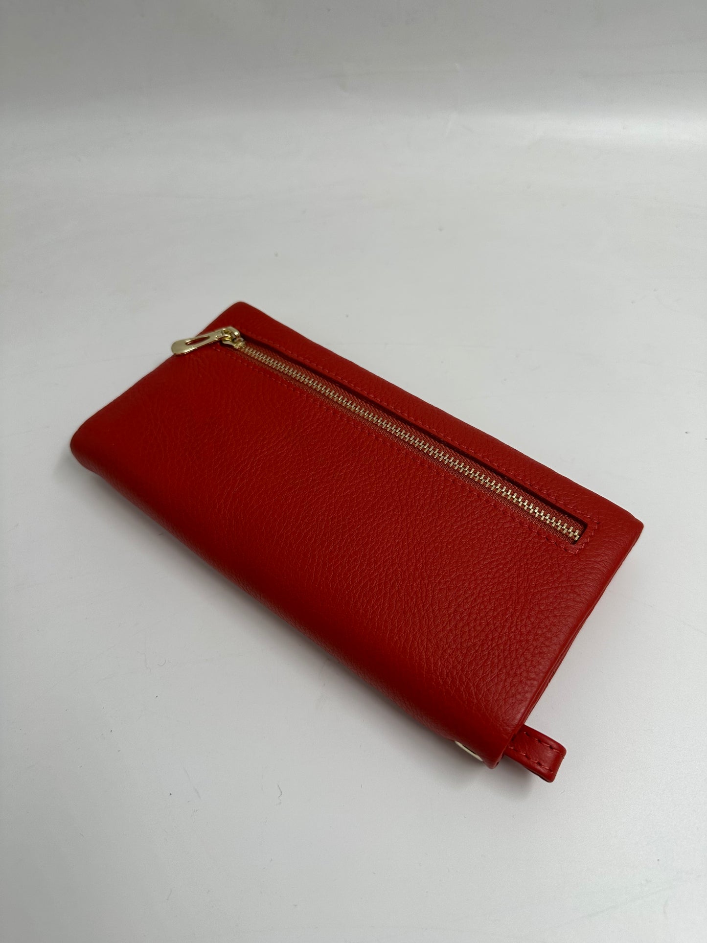 Portofel Alexia din piele naturala premium Orange