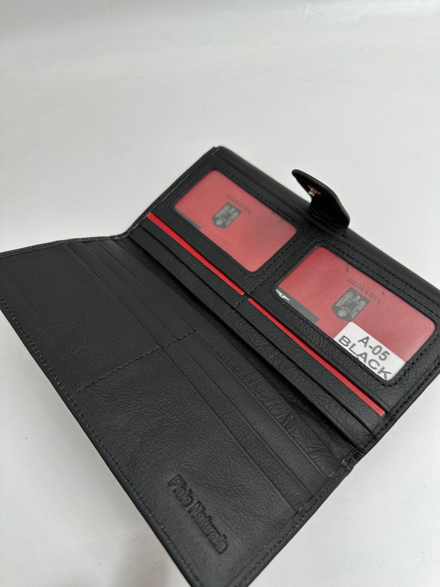 Portofel Cori piele naturala premium Negru