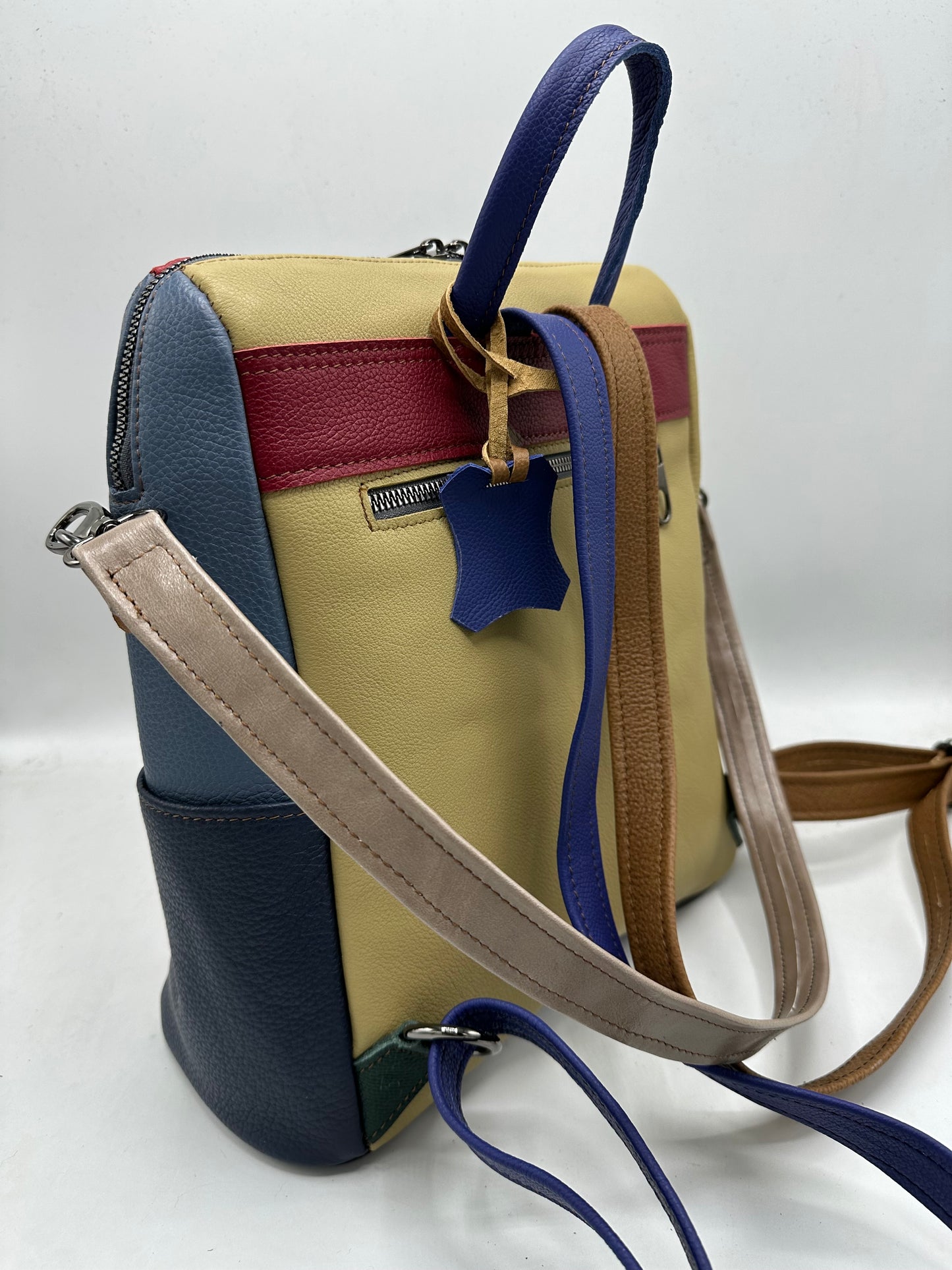 Geanta Rucsac Carlie piele naturala premium