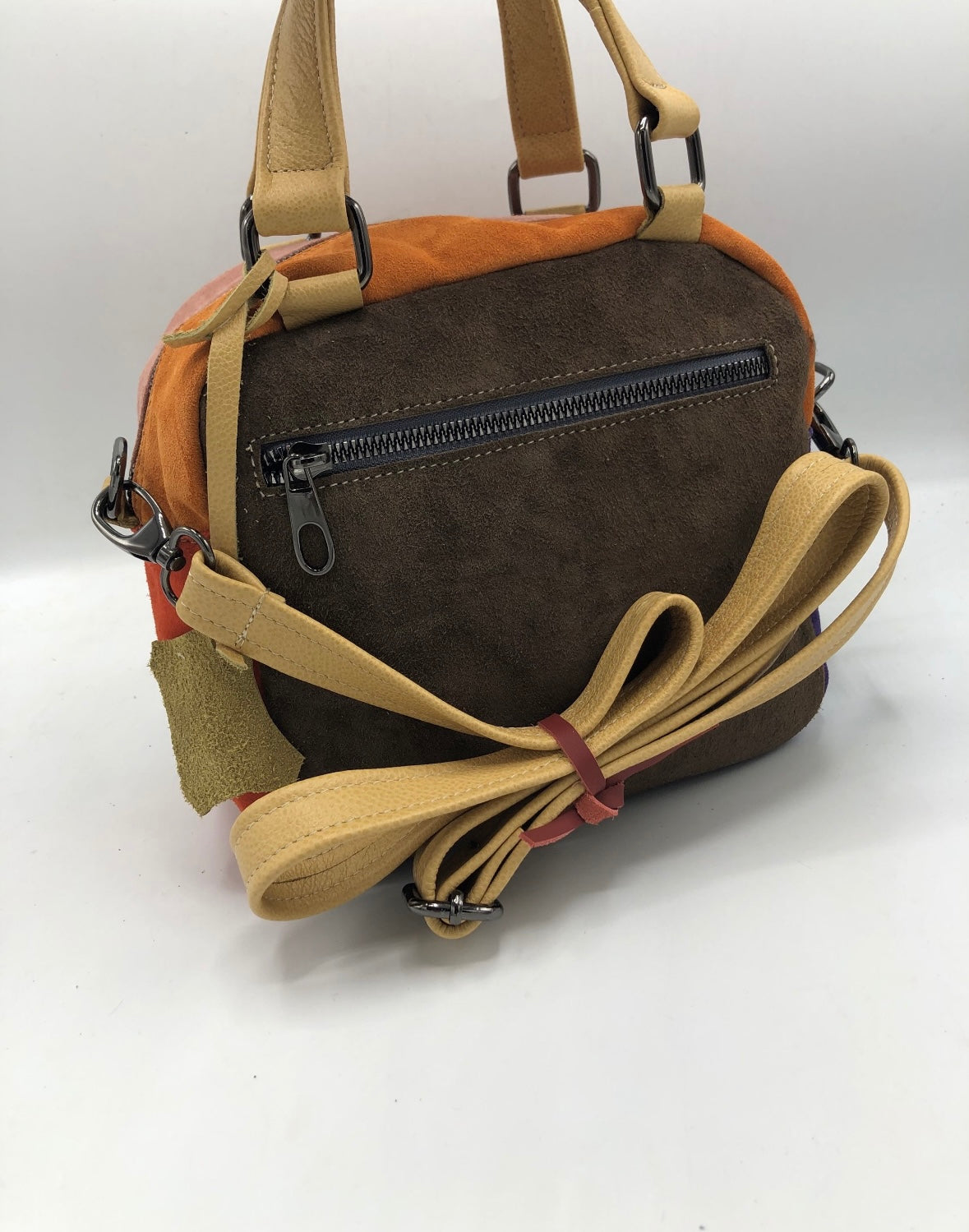 Geanta Alice piele naturala Suede