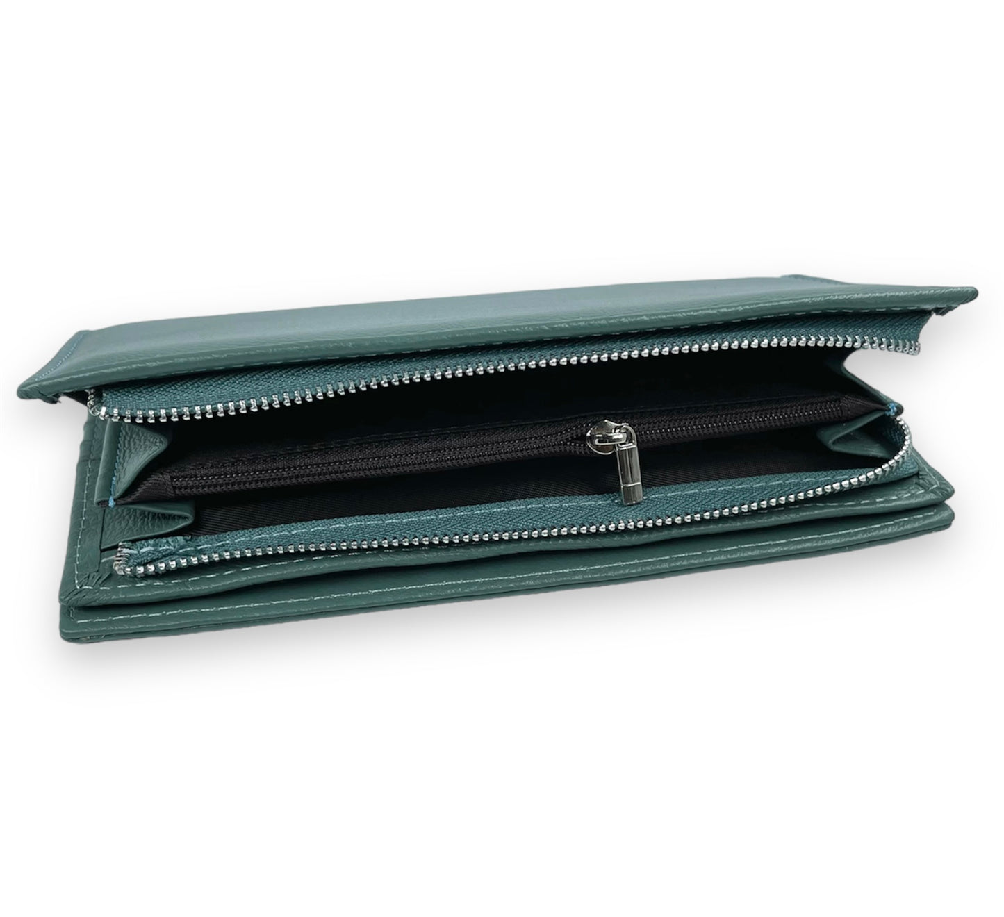 Portofel Anais piele naturala premium Verde Menta