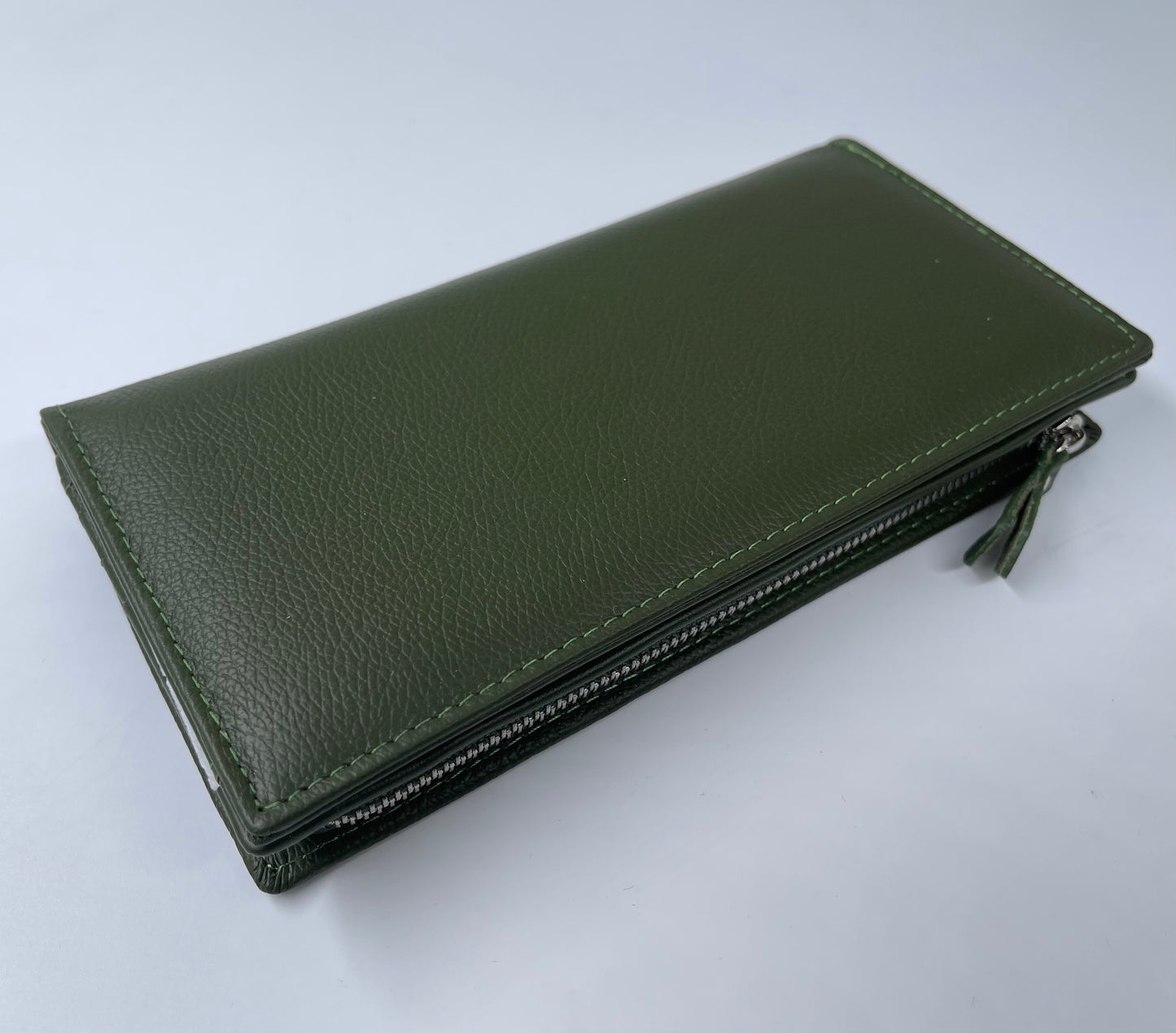 Portofel Anais piele naturala premium Verde