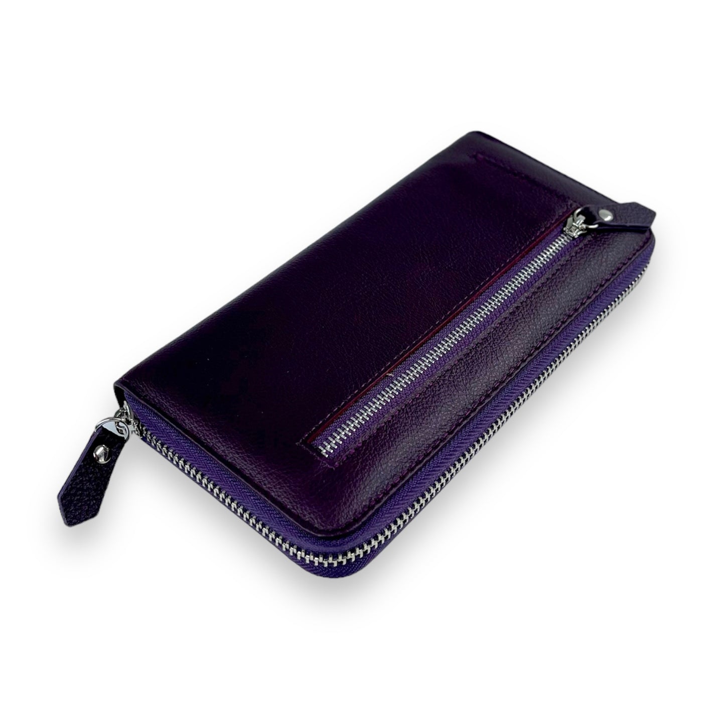 Portofel Arianna piele naturala premium Violet