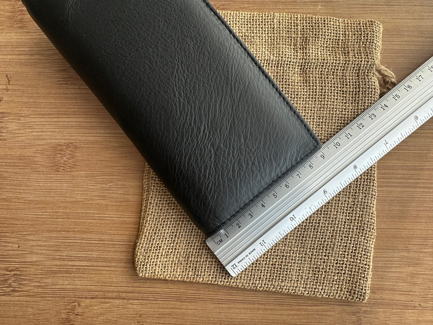 Portofel Pablo din piele naturala barbatesc Înalt