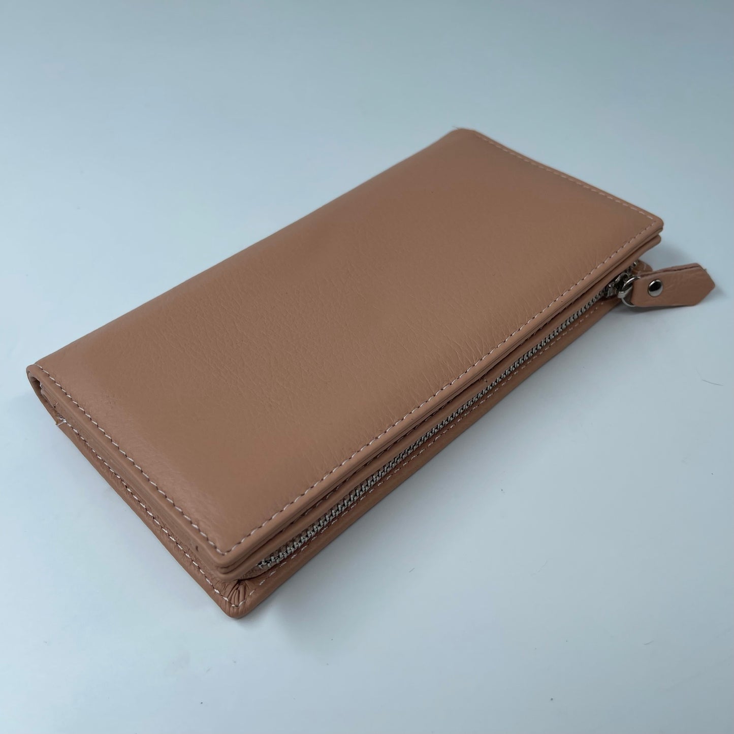 Portofel Anais piele naturala premium Bej-rose